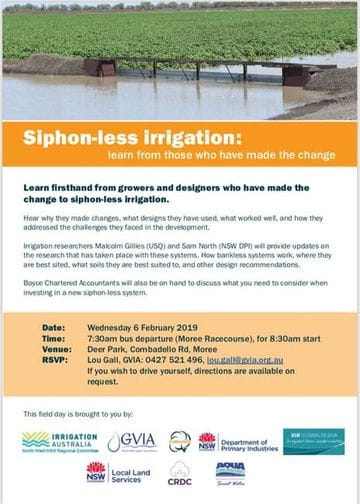 Siphon-Less Irrigation